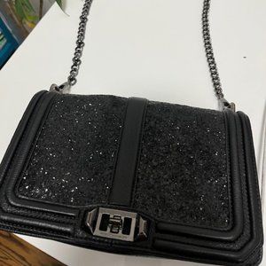 Rebecca Minkoff glitter crossbody bag